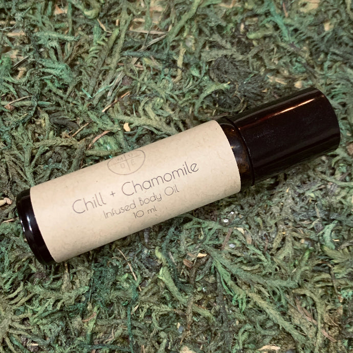 Chill + Chamomile Infused Body Oil