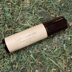 Calm Lavender Infused Body Oil